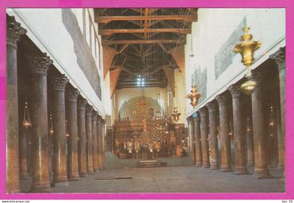 298214 / Israel - Bethlehem - The Church of the Nativity , Basilica interior PC # 357 Israele
