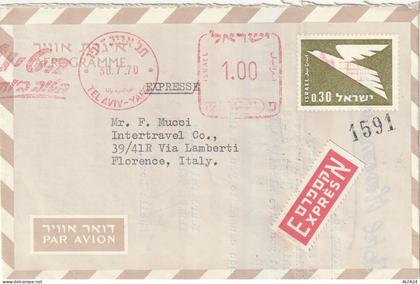 AEROGRAMMA ISRAELE 1970 (XP5522