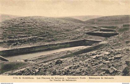 Bethlehem  Yerushalayim Israel Les Piscines de Salomon