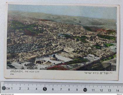 I121610 Cartolina Israele - Jerusalem - The holy city - VG