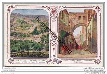 Israel - Palästina - Garden of Gethsemane - Ecco Homo Arch