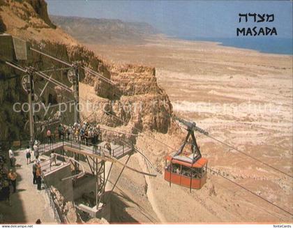 Totes Meer Dead Sea Festung Masada Seilbahn