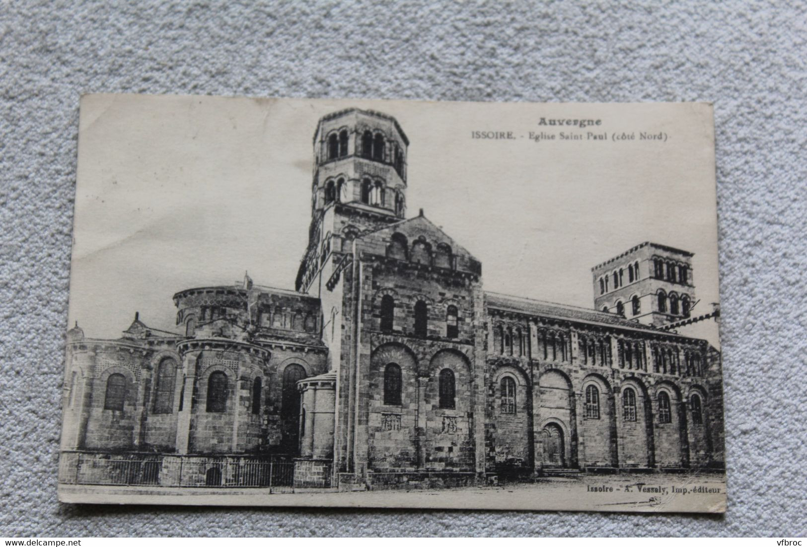 Issoire, église saint Paul, côté Nord, Puy de Dôme 63