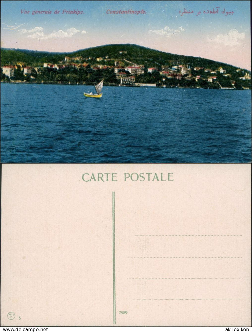 Istanbul Konstantinopel | Constantinople Blick auf Prinkipe 1918