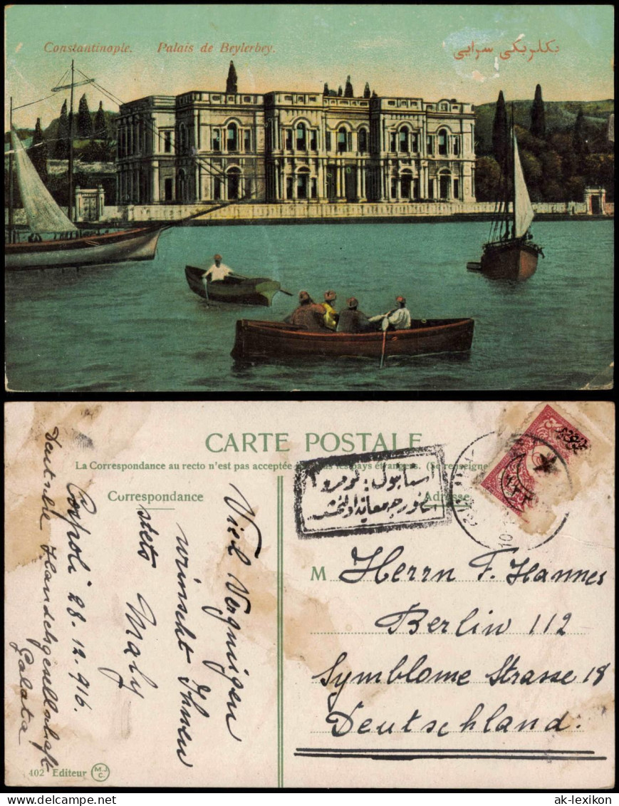 Istanbul Konstantinopel | Constantinople Palais de Beylerbey. 1913