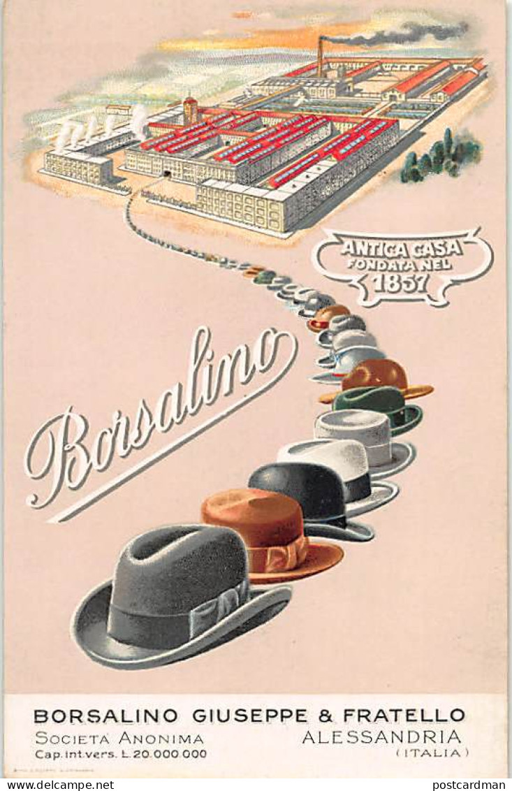 Italia - ALESSANDRIA Piemonte - Cappelli Borsalino S.A