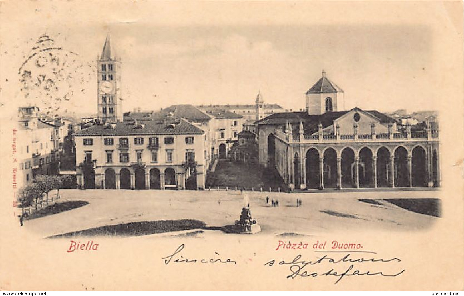 Italia - BIELLA - Piazza del Duomo