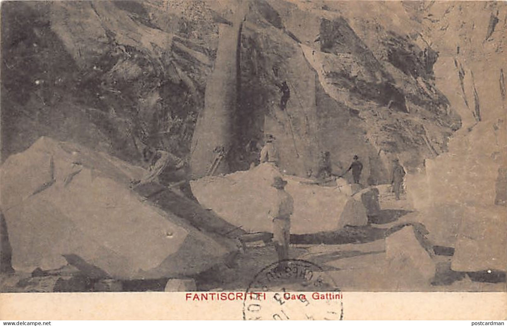 Italia - CARRARA - Fantiscritti - Cave Gattini