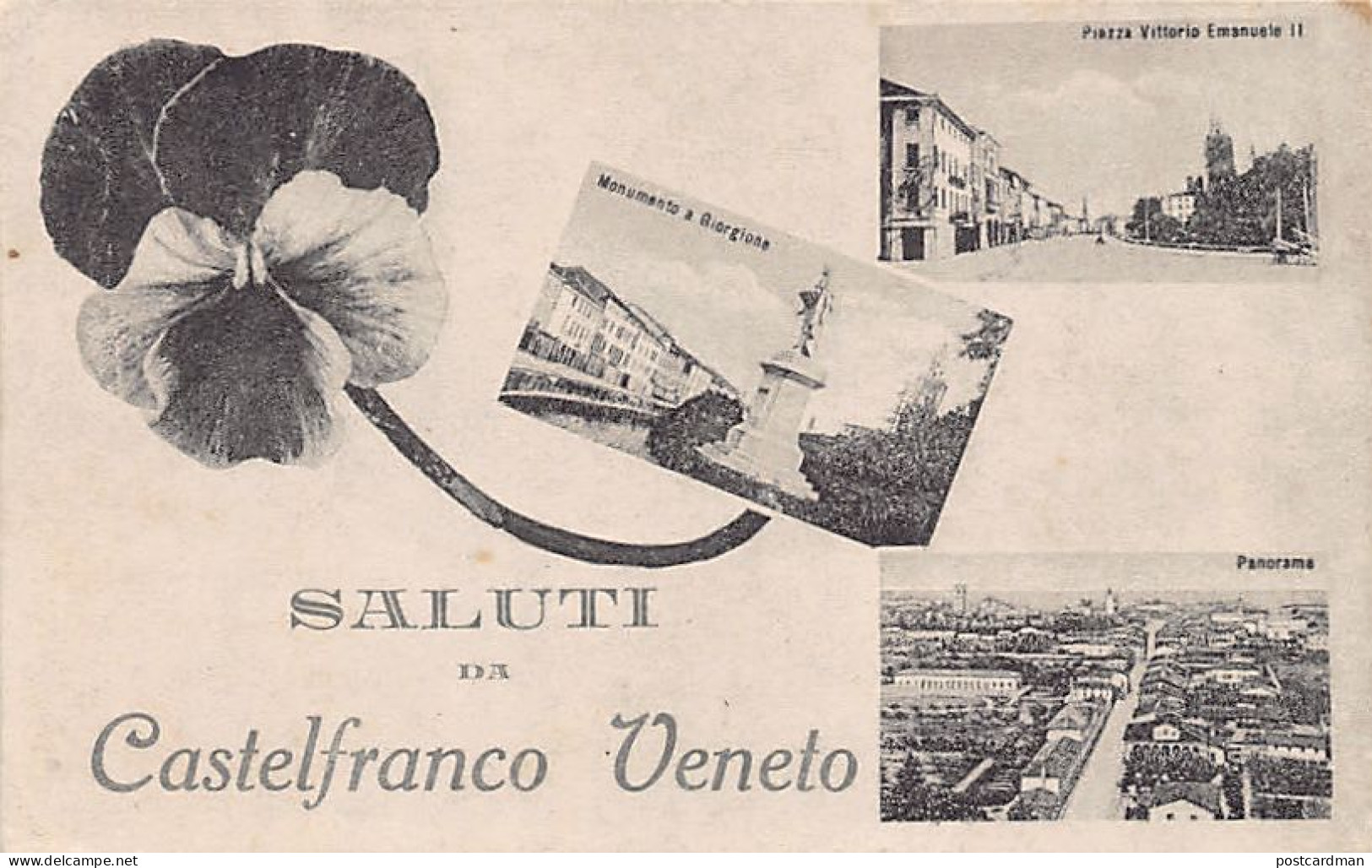 Italia - CASTELFRANCO VENETO TV) Saluti da...