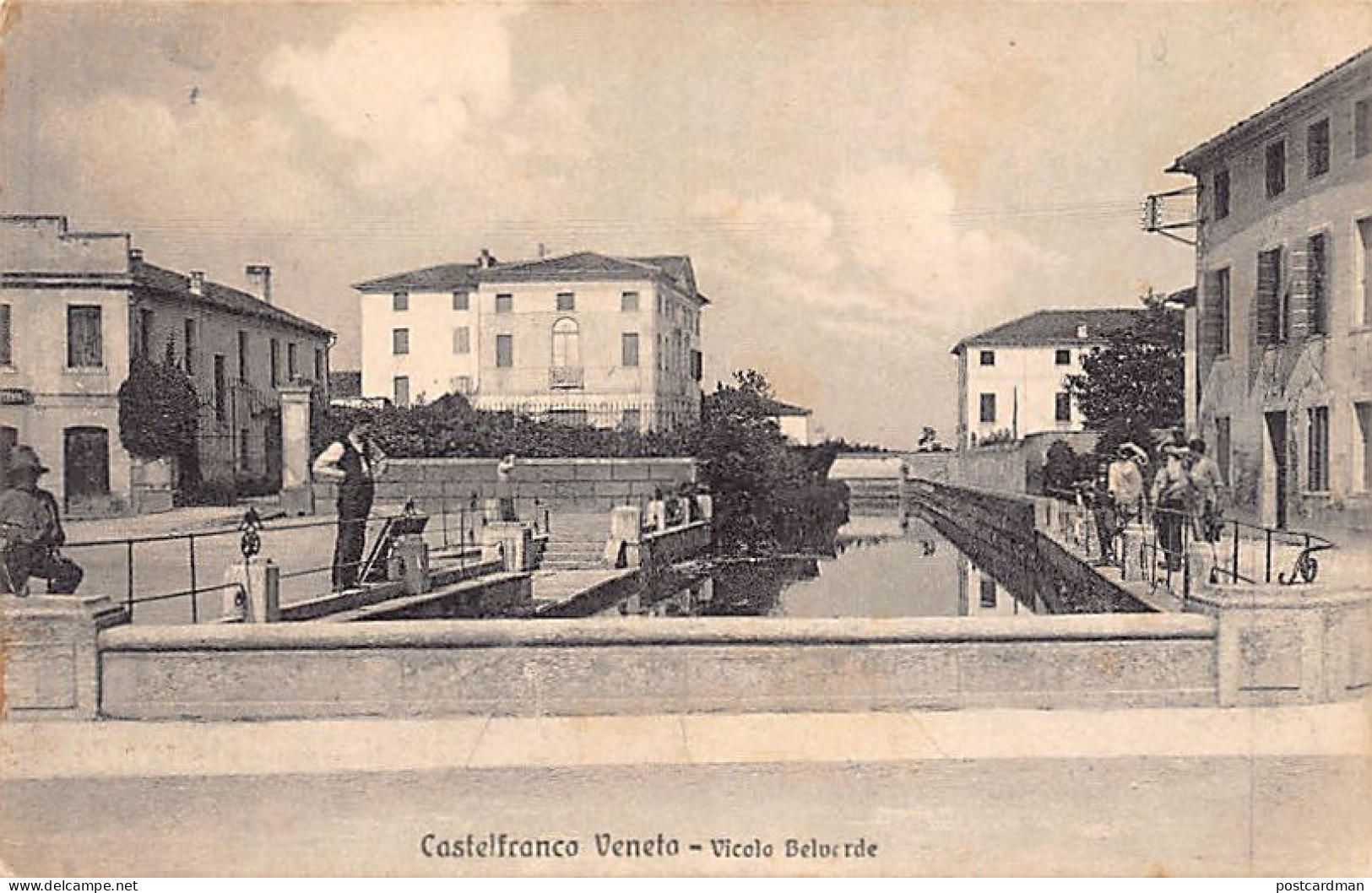 Italia - CASTELFRANCO VENETO (TV) Vicolo Belvedere