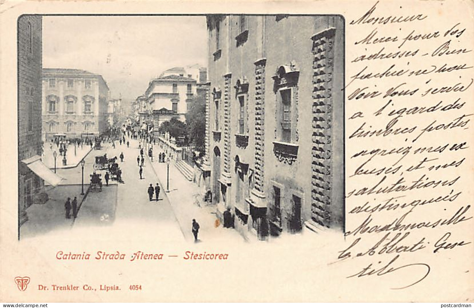 Italia - CATANIA - Strada Altenea - Stesicorea