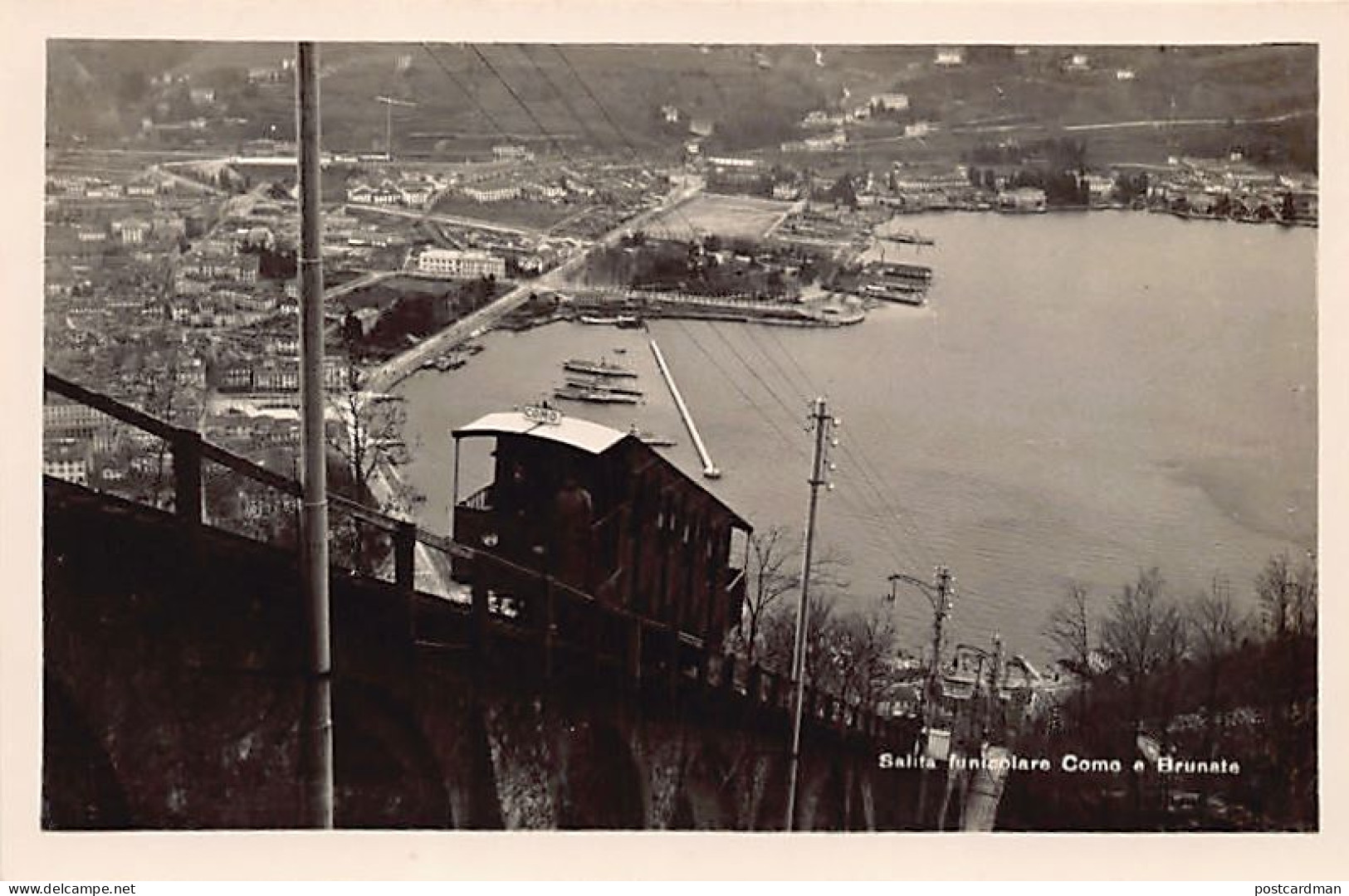 Italia - COMO - Salita funicolare Como e Brunate