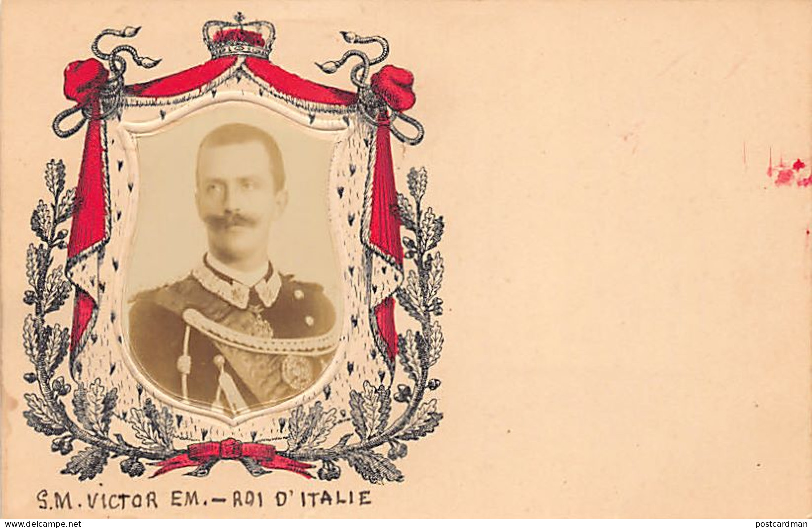 Italia - Famiglia reale italiana - Vittorio Emanuele _ CARTOLINA FOTO