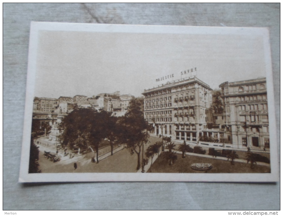 Italia  GENOVA - Hotel Majestic  Savoy  - Londra -   D127879