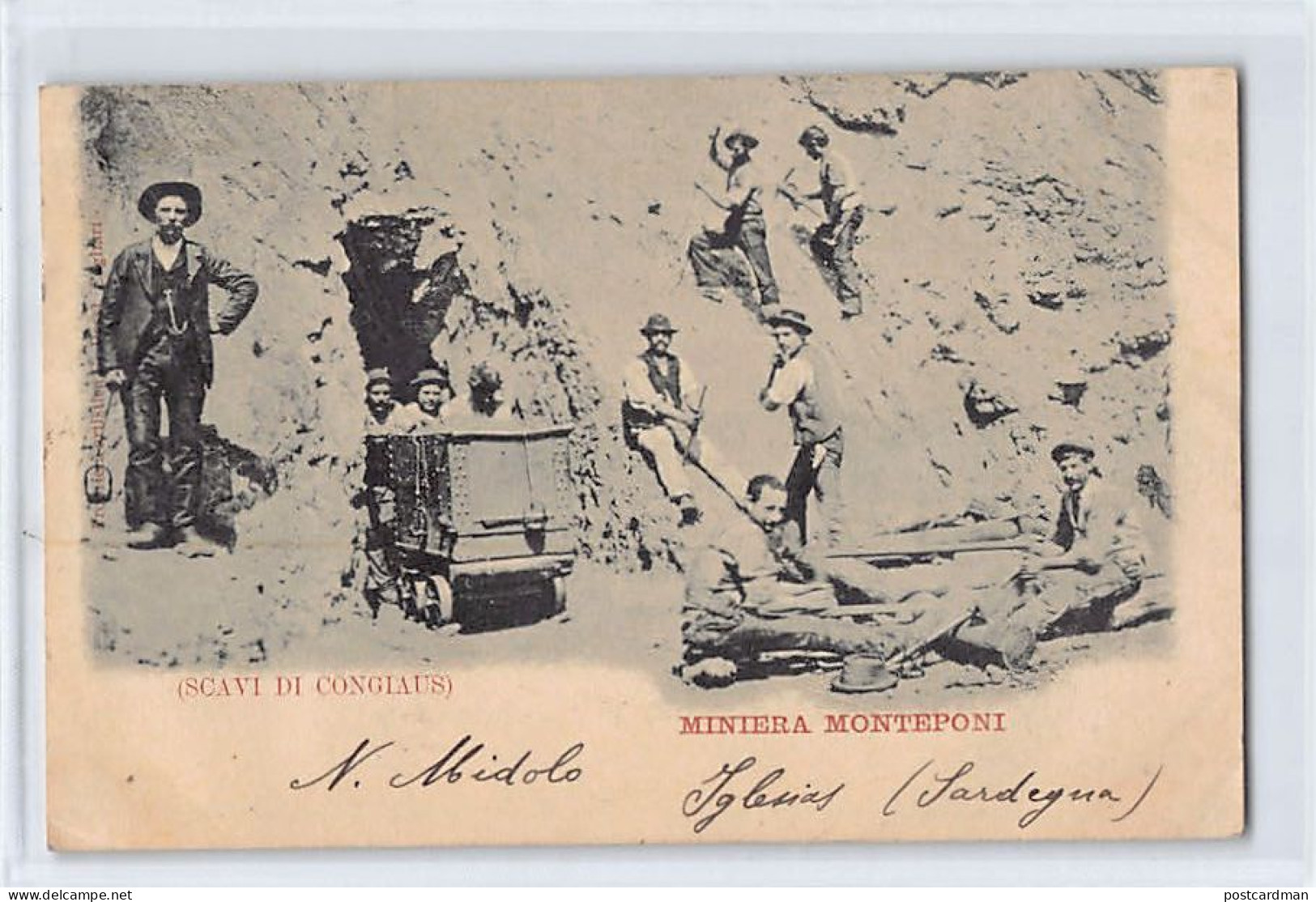 Italia - IGLESIAS (SU) Miniera Monteponi - Scavi di Congiaus