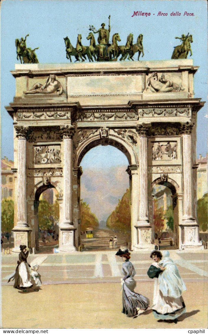 Italia - Italie - Italie - Milano - Milan - Arco dello Pace - CPA