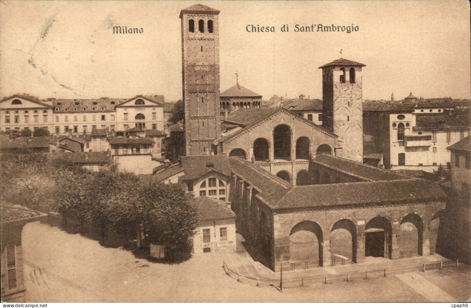 Italia - Italie - Italie - Milano - Milan - Chiesa di Sant'Ambrogio - CPA
