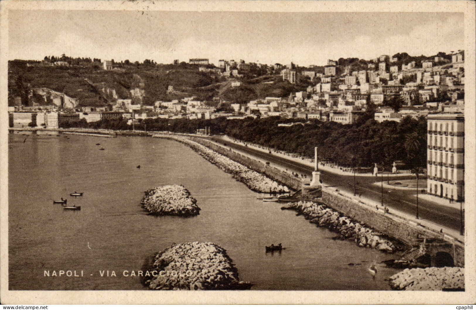 Italia - Italie - Italy - Napoli - Naples - Via Carraccioni - CPA