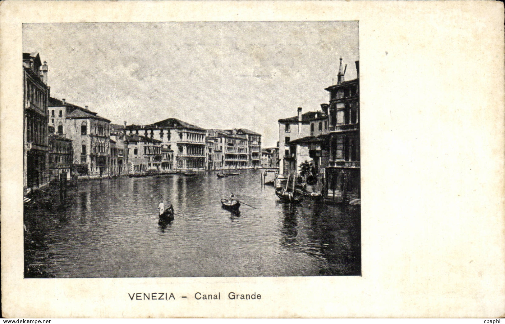 Italia - Italie - Italy - Venice - Venezia - Canal Grande - CPA