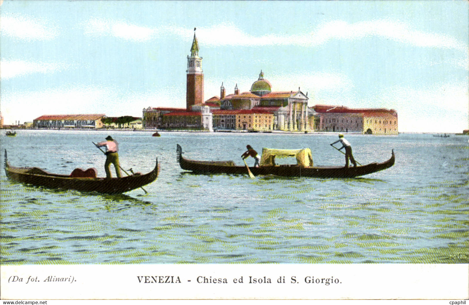 Italia - Italie - Italy - Venice - Venezia - Chiesa ad Isola di S Giorgio - CPA