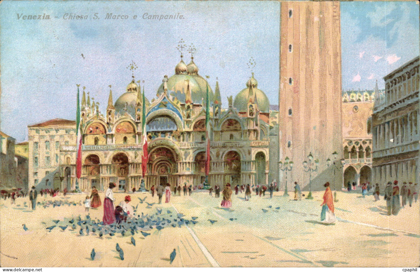 Italia - Italie - Italy - Venice - Venezia - Chiesa S Marco - CPA