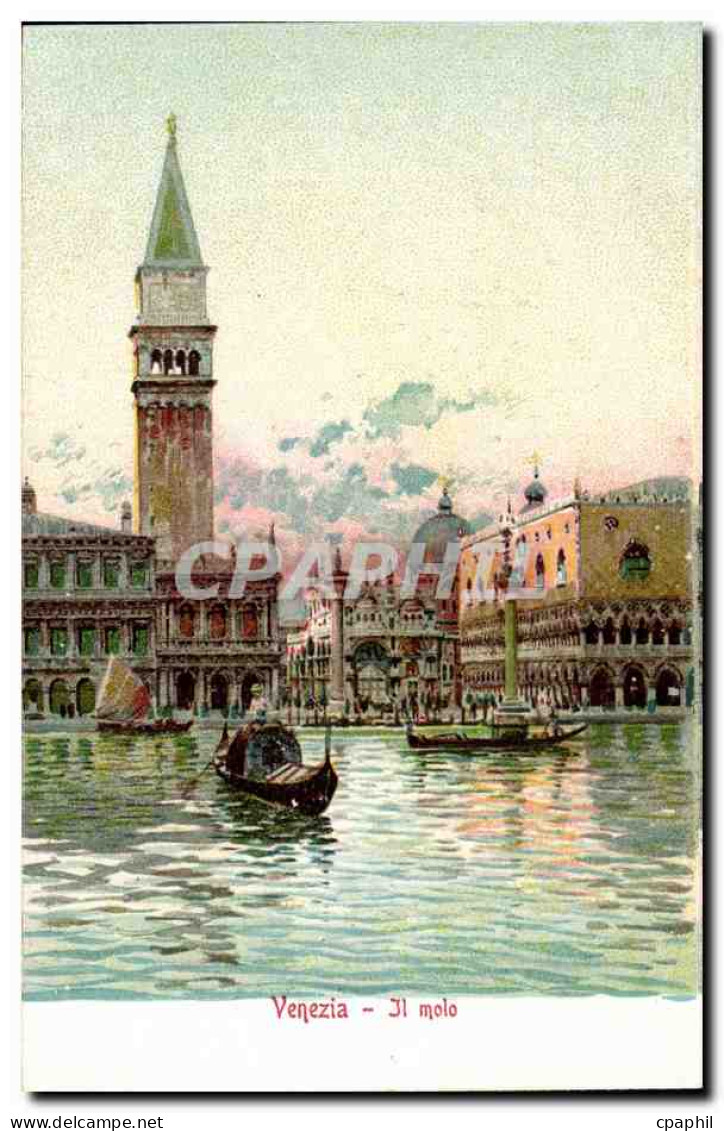 Italia - Italie - Italy - Venice - Venezia - Il Molo - CPA