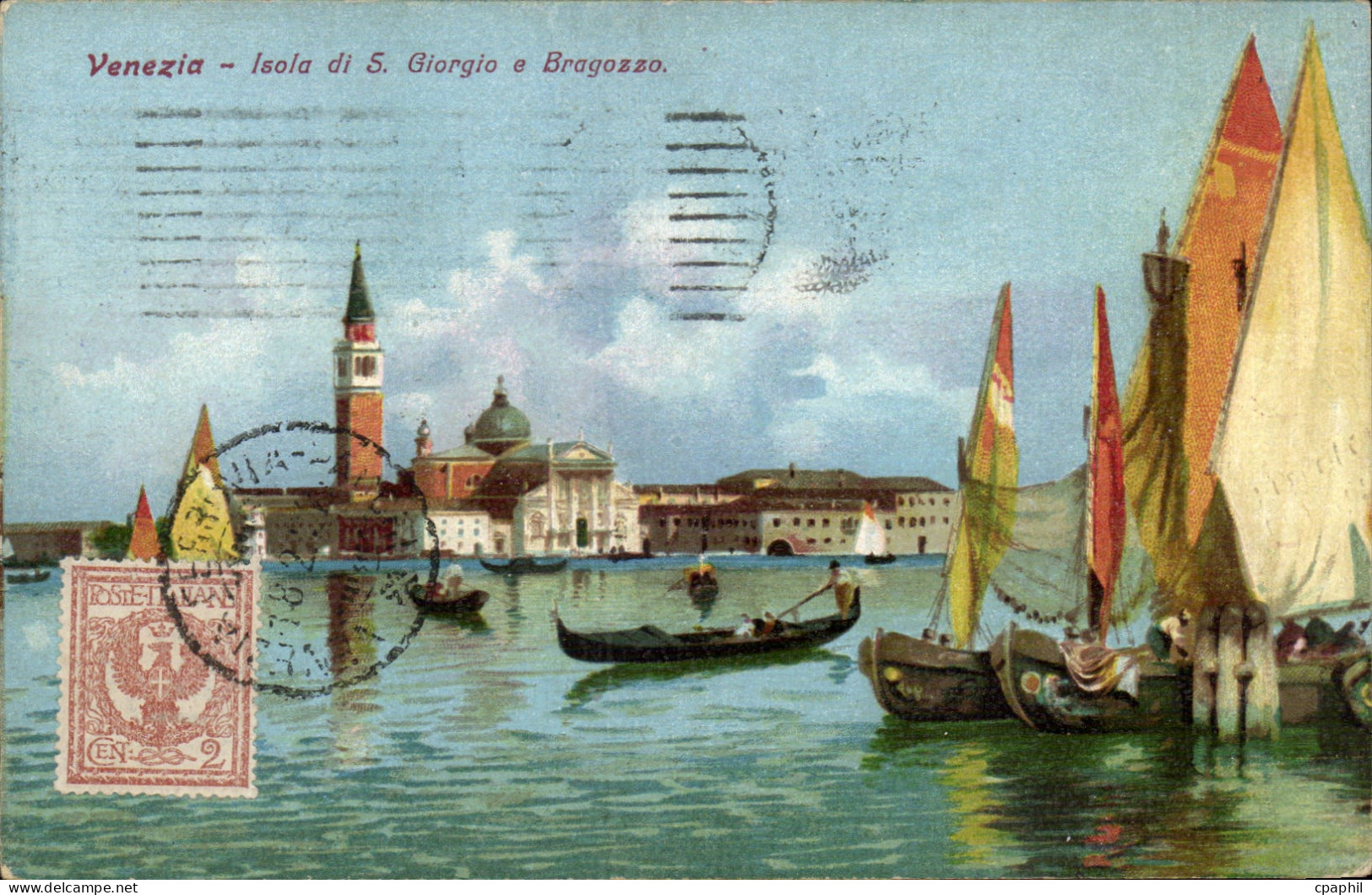 Italia - Italie - Italy - Venice - Venezia - Isola di S Giorgio - CPA