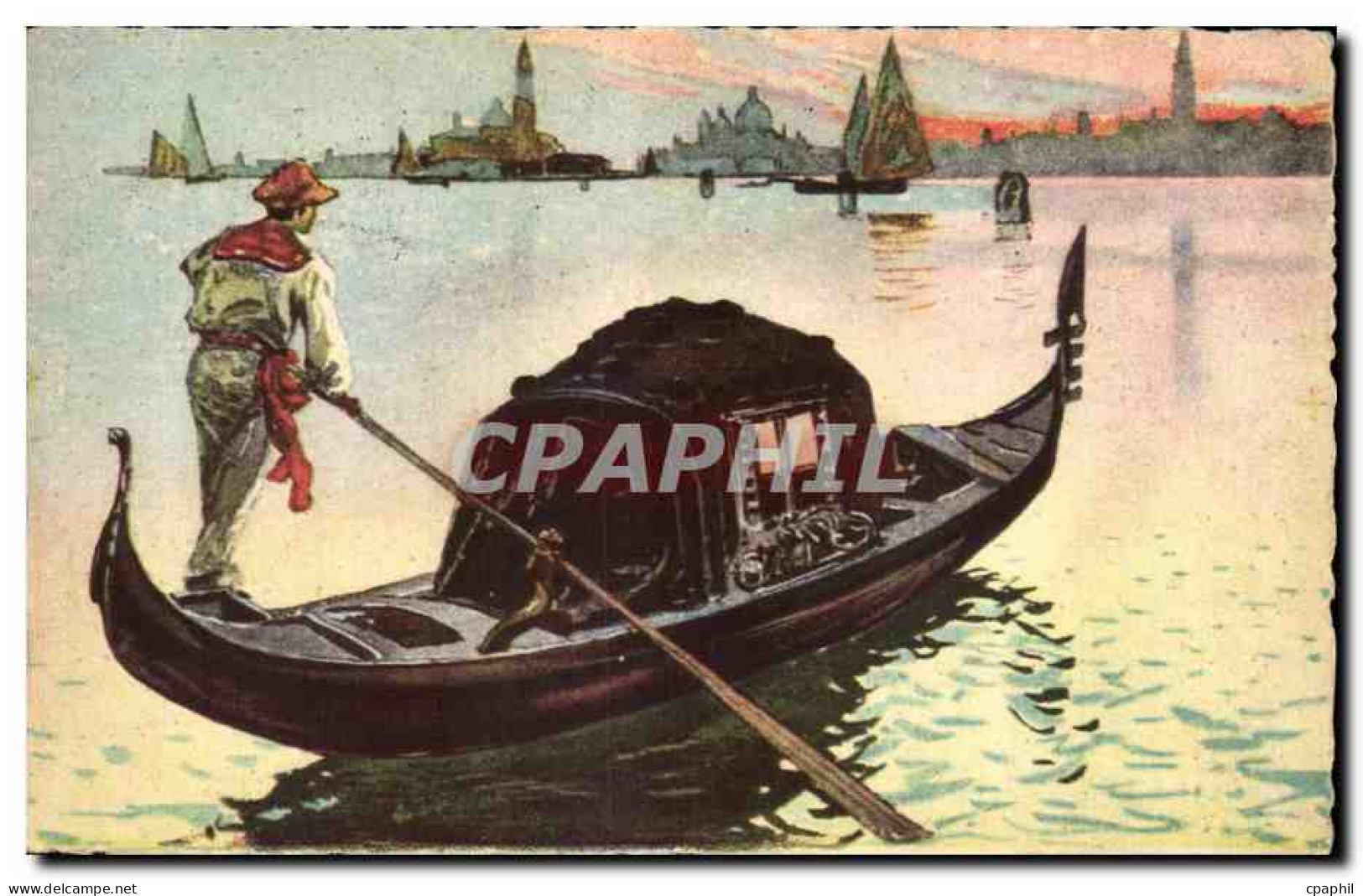 Italia - Italie - Italy - Venice - Venezia - La Gondola - CPA