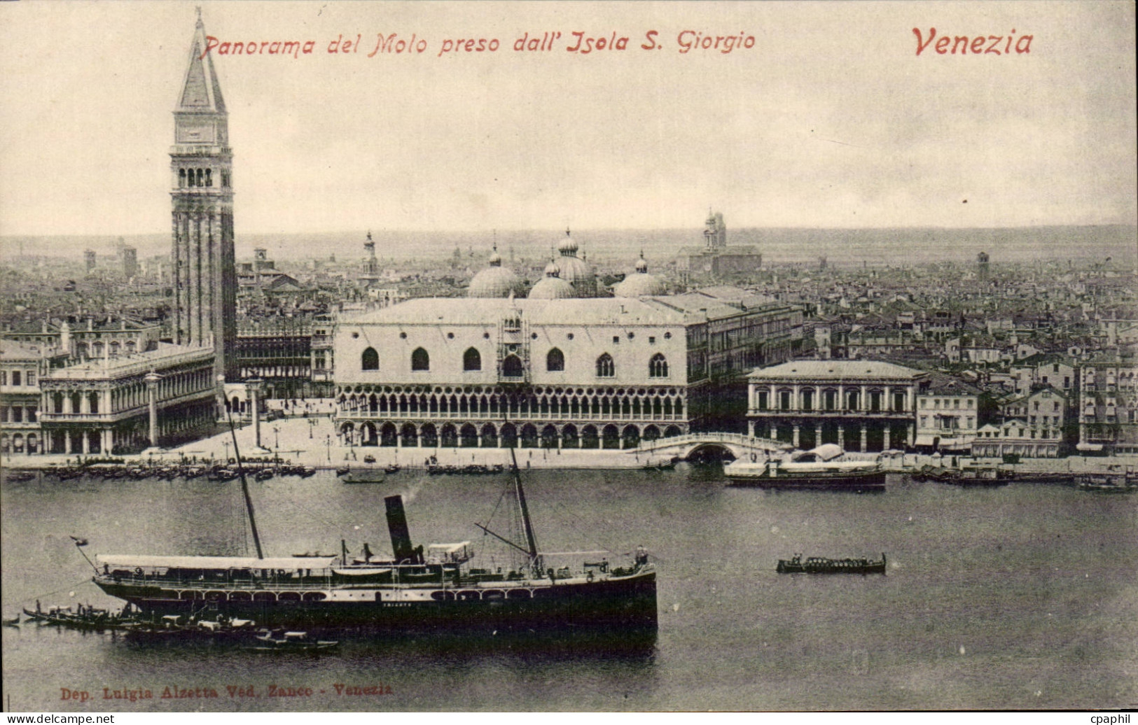 Italia - Italie - Italy - Venice - Venezia - Panorama - CPA