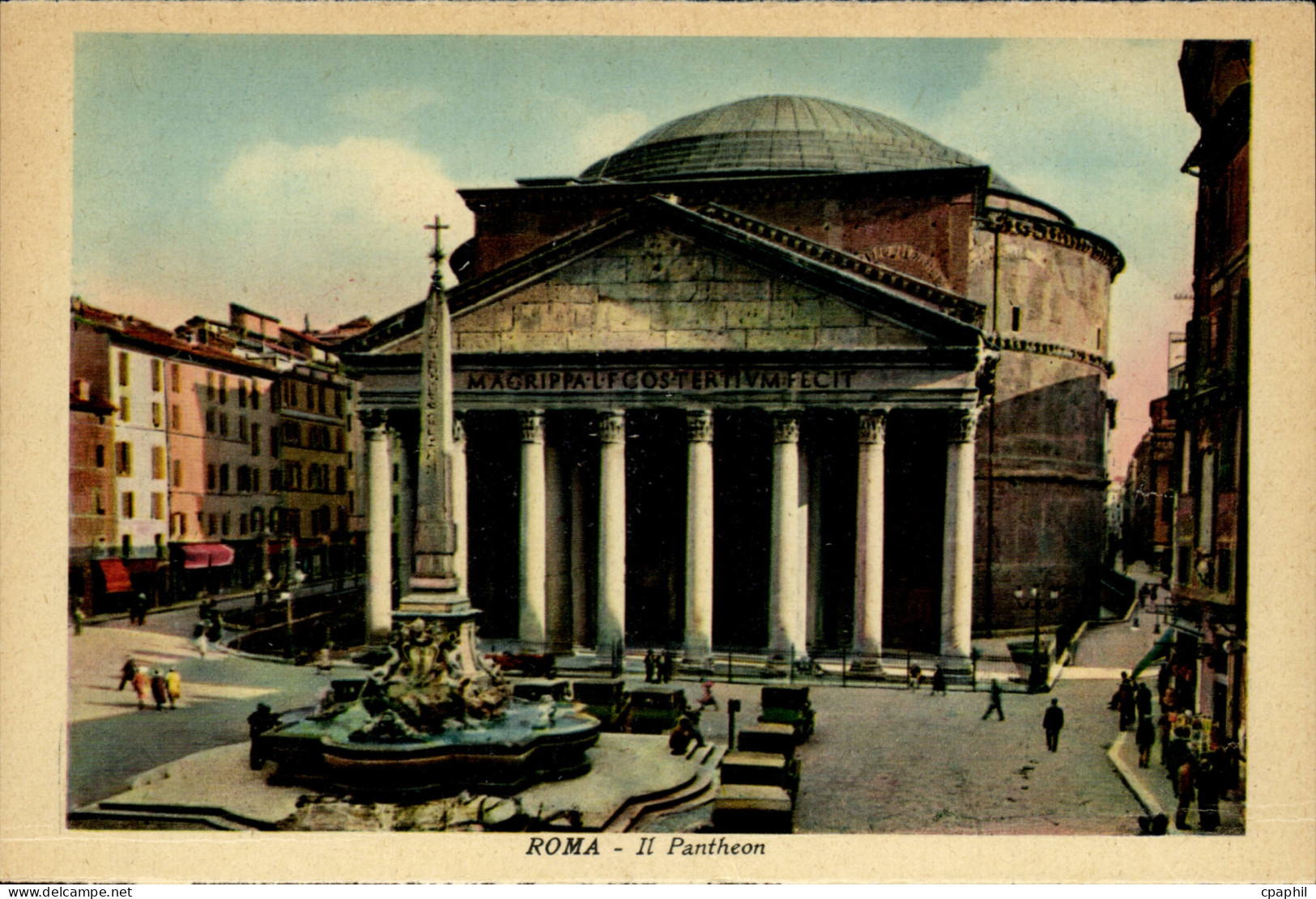 Italia - Italie - Roma - Rome - Il Pantheon - CPA