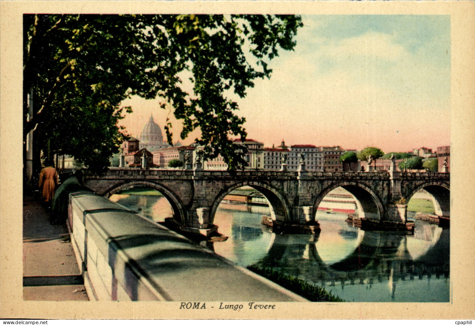 Italia - Italie - Roma - Rome - Lungo Tevere CPA
