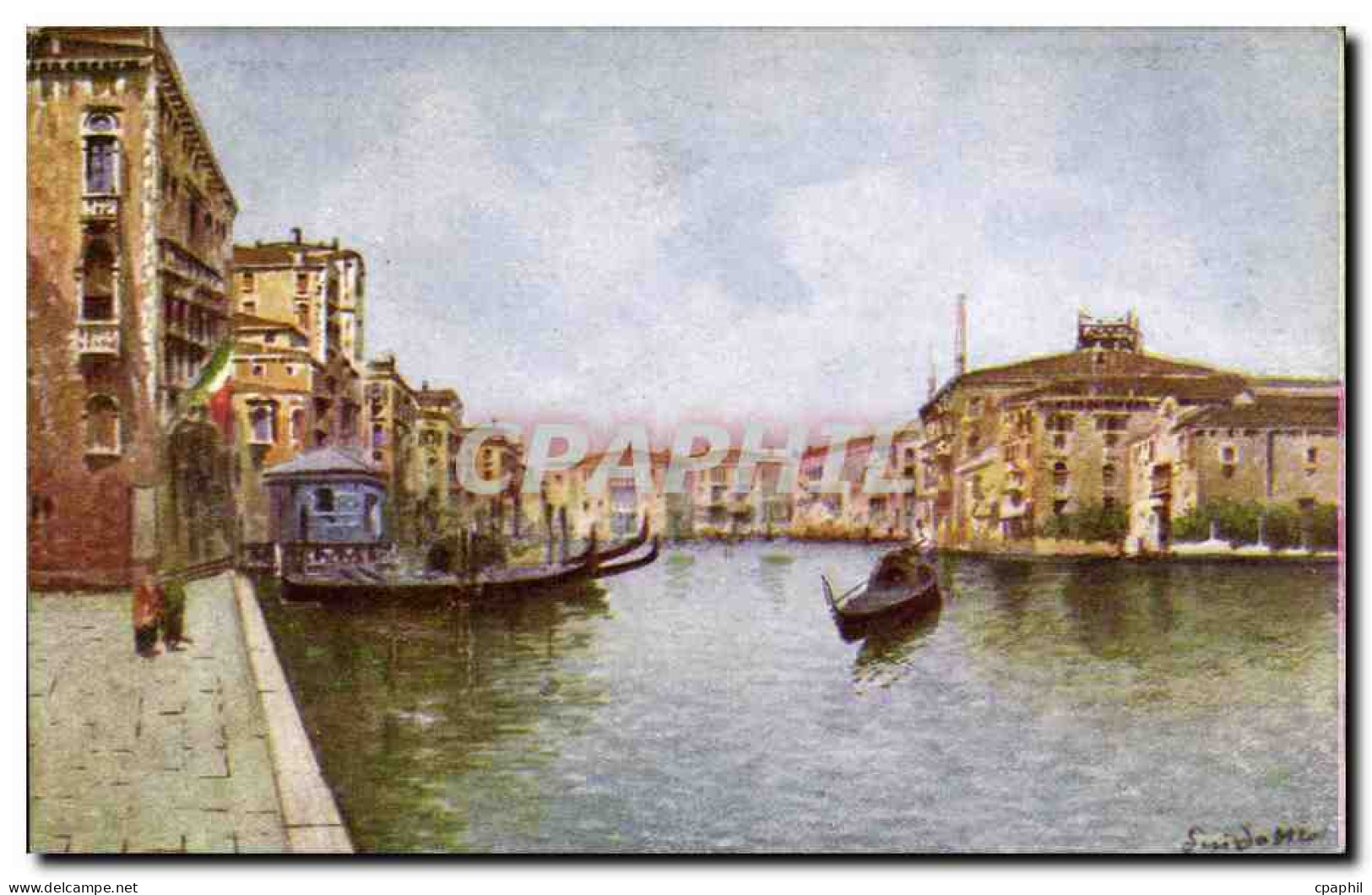 Italia - Italy - Italie - Venice - Venezia - Canal Grande - CPA