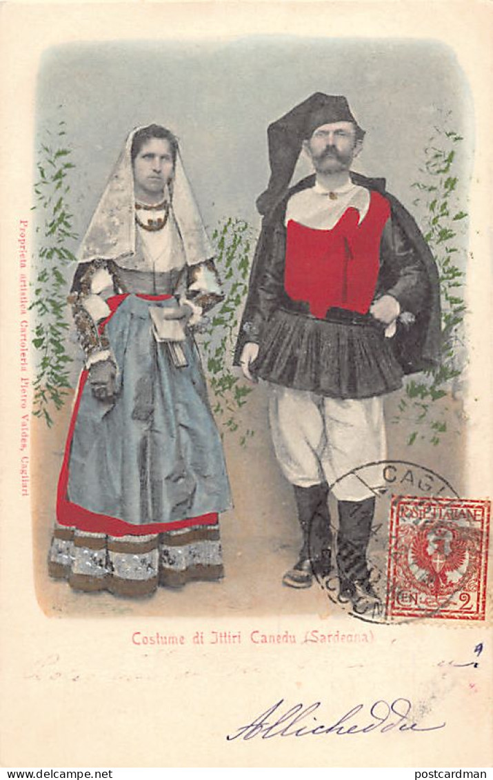 Italia - ITTIRI CANEDU (SS) Costume di Sardegna