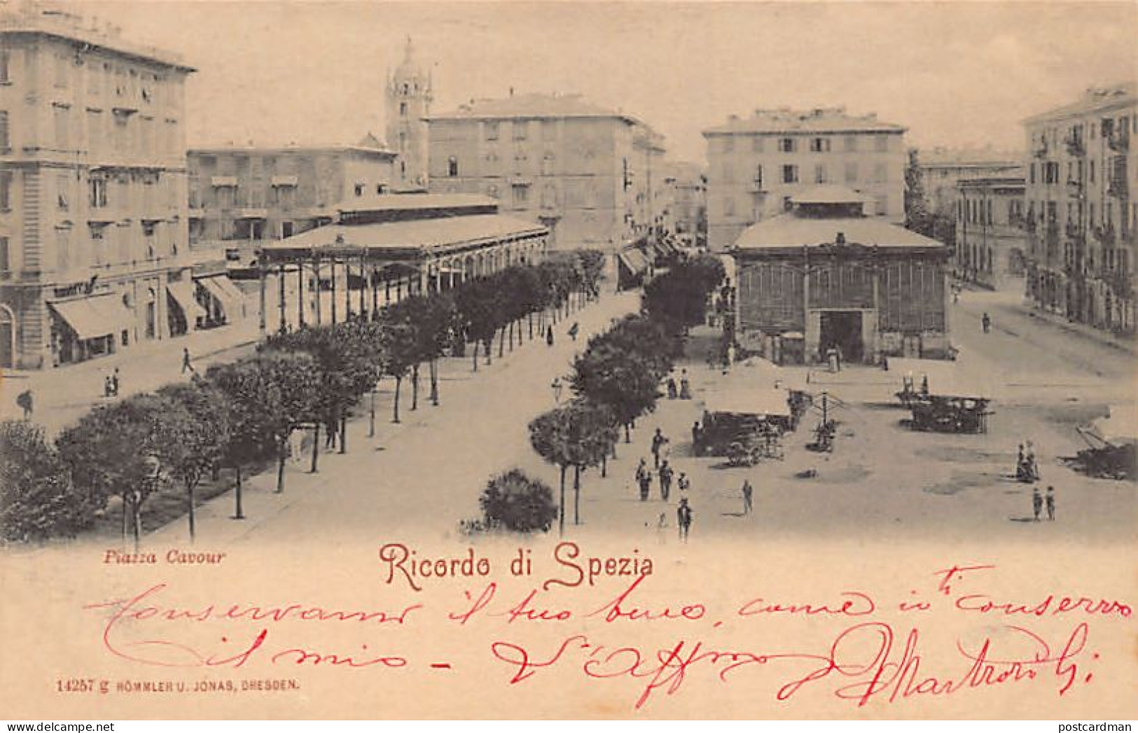 Italia - LA SPEZIA - Piazza Cavour
