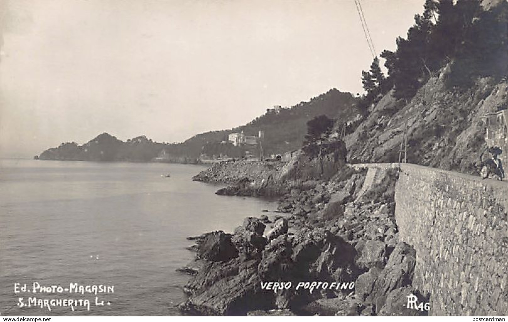 Italia - Liguria - Verso Portofino - CARTOLINA FOTO Ed. Photo-Magasin 46