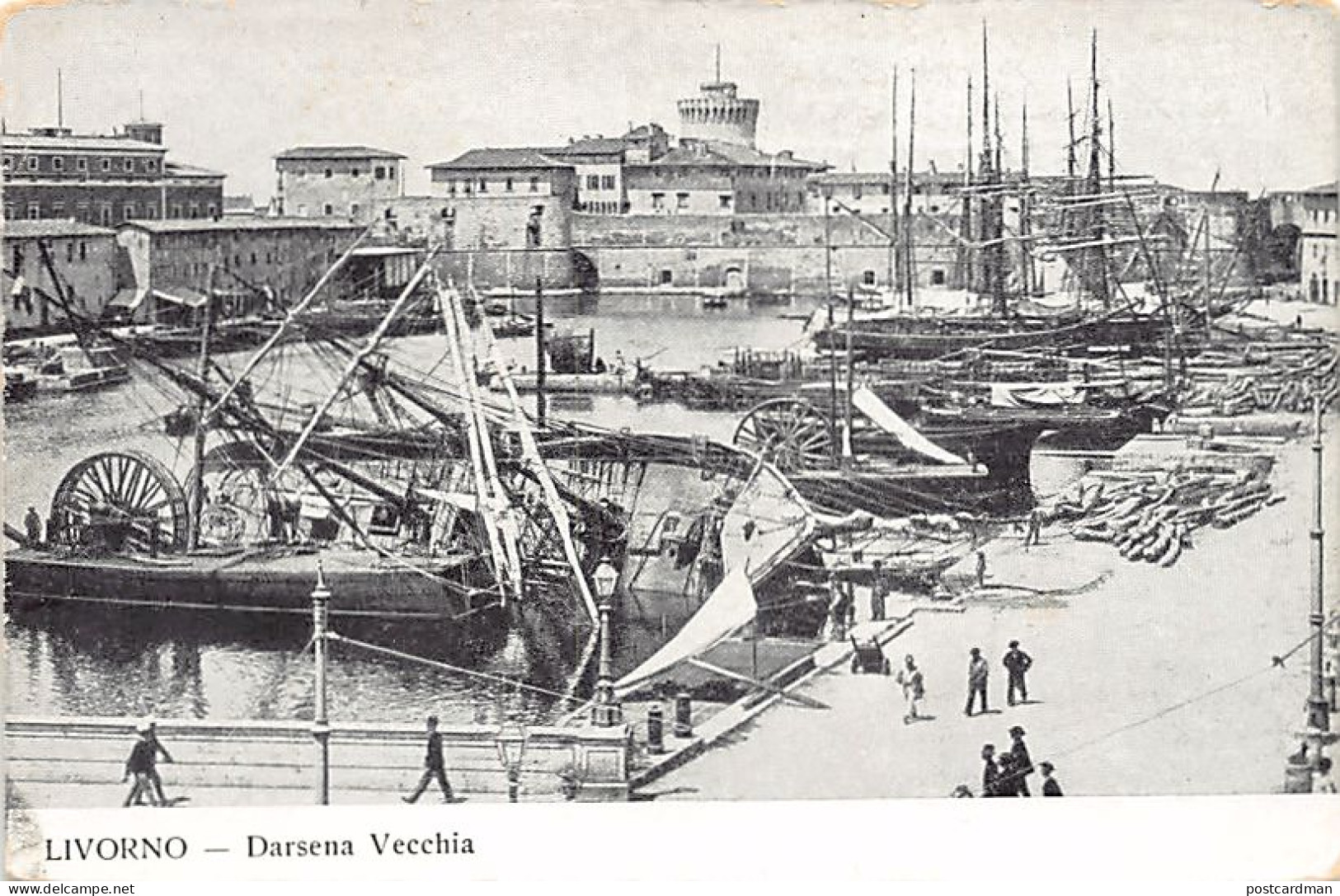 Italia - LIVORNO - Darsena Vecchia