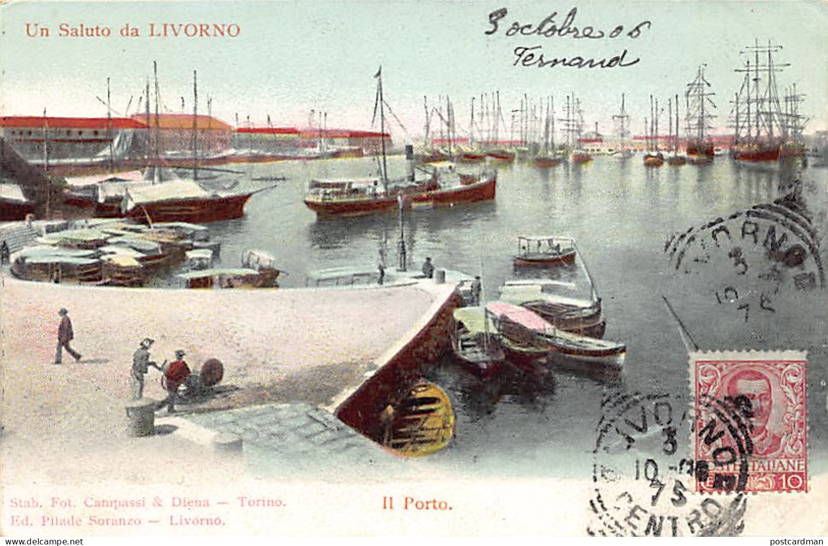 Italia - LIVORNO - Il Porto