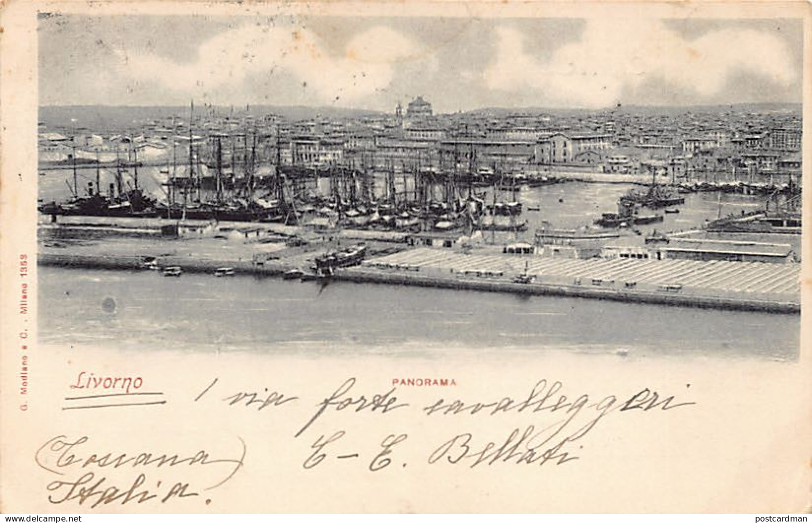 Italia - LIVORNO - Panorama