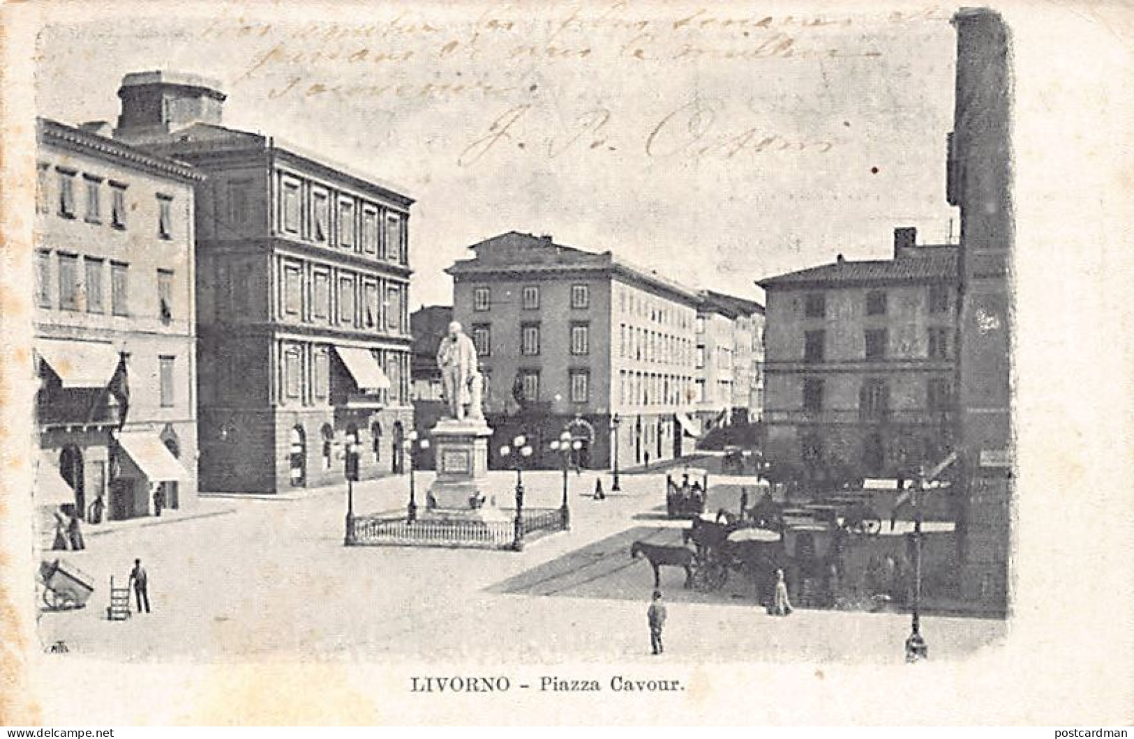 Italia - LIVORNO - Piazza Cavour