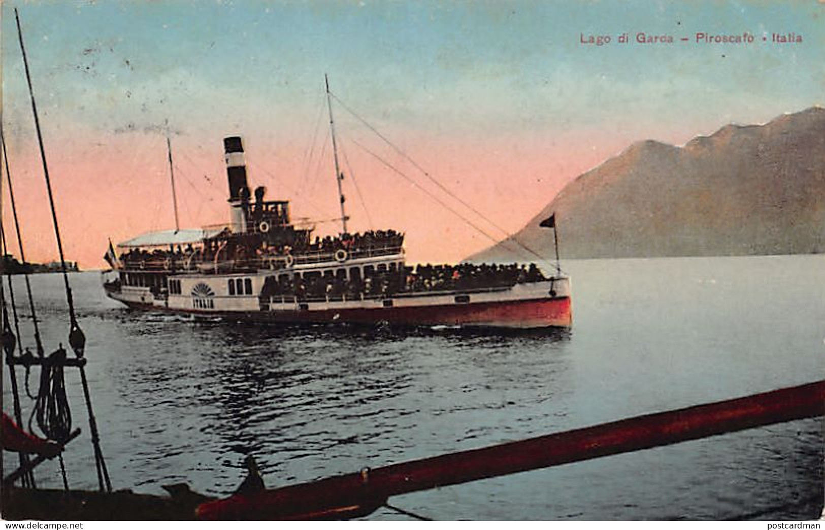 Italia - Lombardia - Piroscafo Italia - Lago di Garda