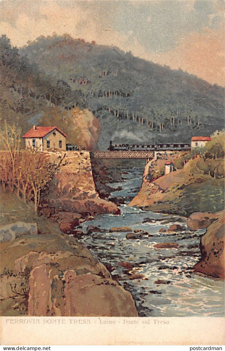 Italia - LUINO - Ferrovia Ponte Tresa - Ponte sul Tresa