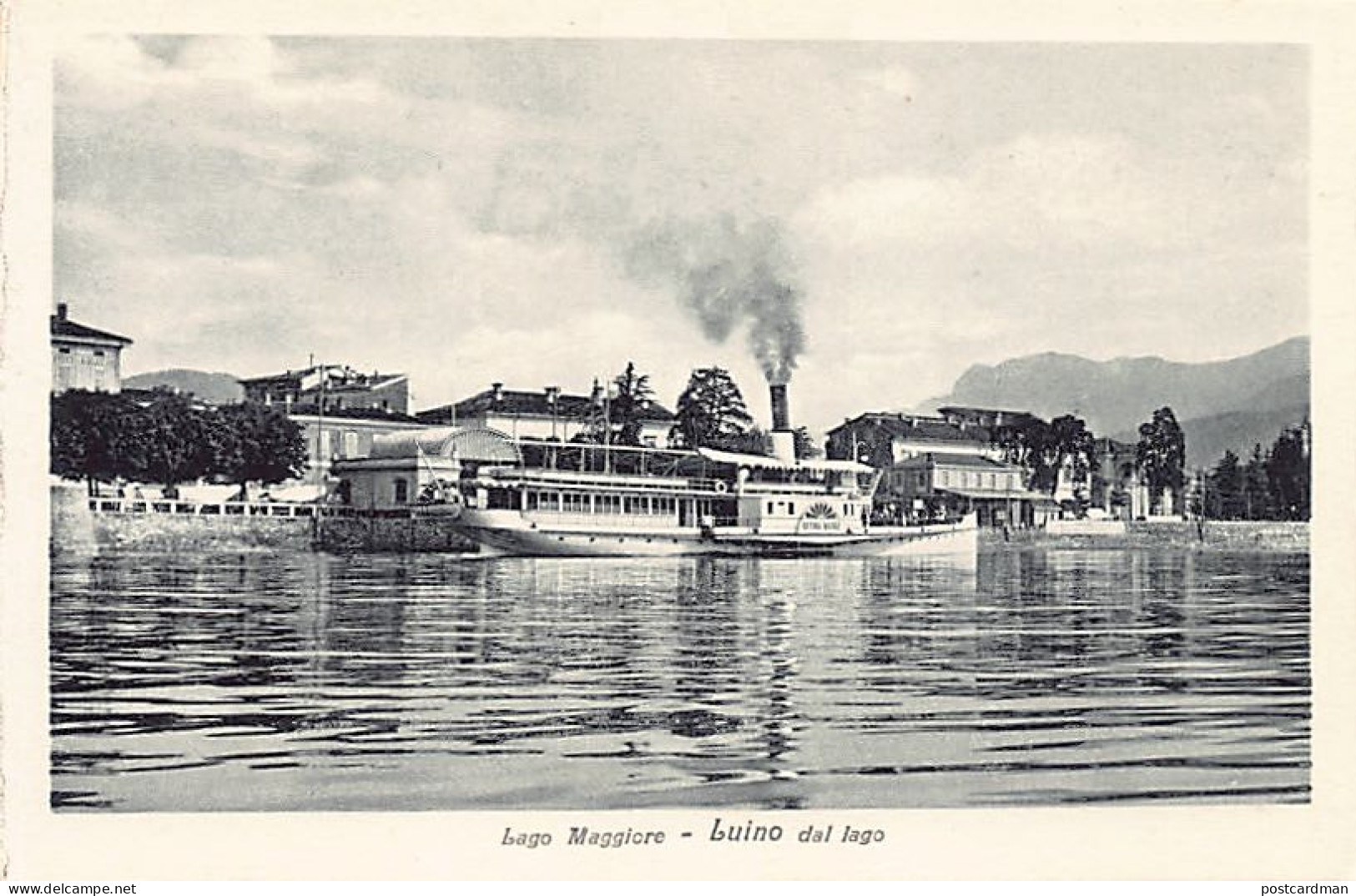 Italia - LUINO - Piroscafo Regina Madre