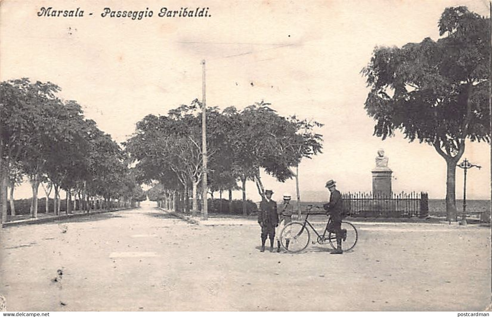 Italia - MARSALA - Passegio Garibaldi