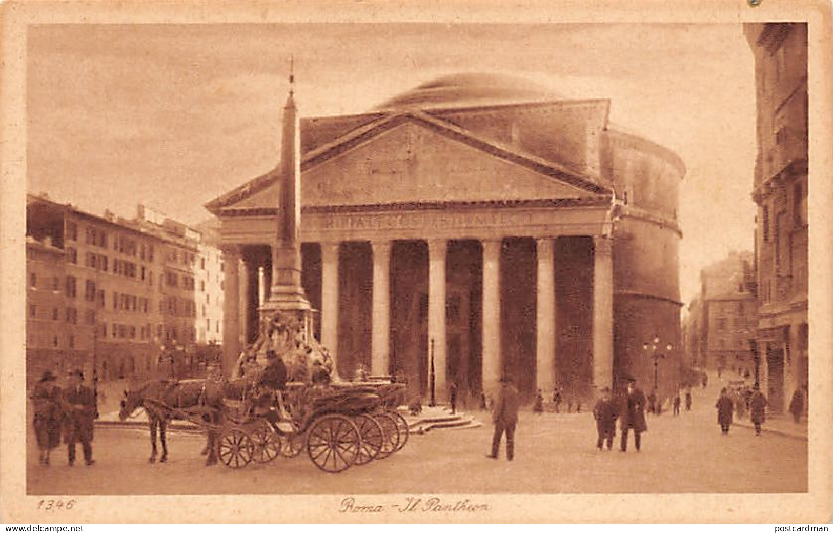 Italia - ROMA - Il Pantheon - Ed. Lehnert & Landrock 1346
