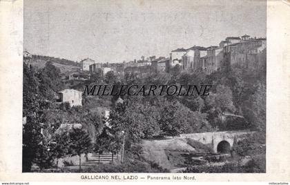 GALLICANO NEL LAZIO:  Panorama lato nord     1914