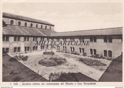 ROMA: Basilica San Saba - Giardino interno con ricostruzione del Chiostro e ...