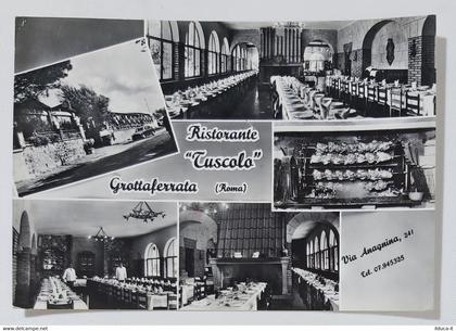 04863 Cartolina - Roma - Grottaferrata - Ristorante Tuscolo 1961