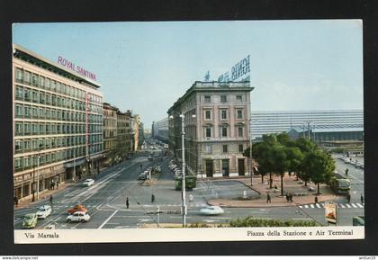 $#$#(AD2511)-ITALIA - ROMA - Hotel Royal Santina, via Marsala, piazza della stazione e Air terminal, usata 1974