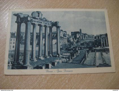 ROMA Foro Romano postcard slight folded ITALY Italia