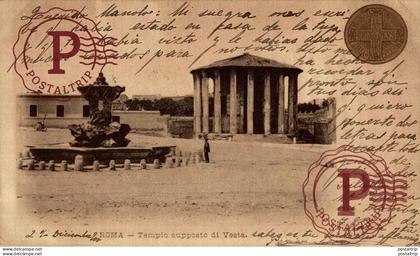 ITALIA. ITALIE - ROMA Templo supposto di Vesta